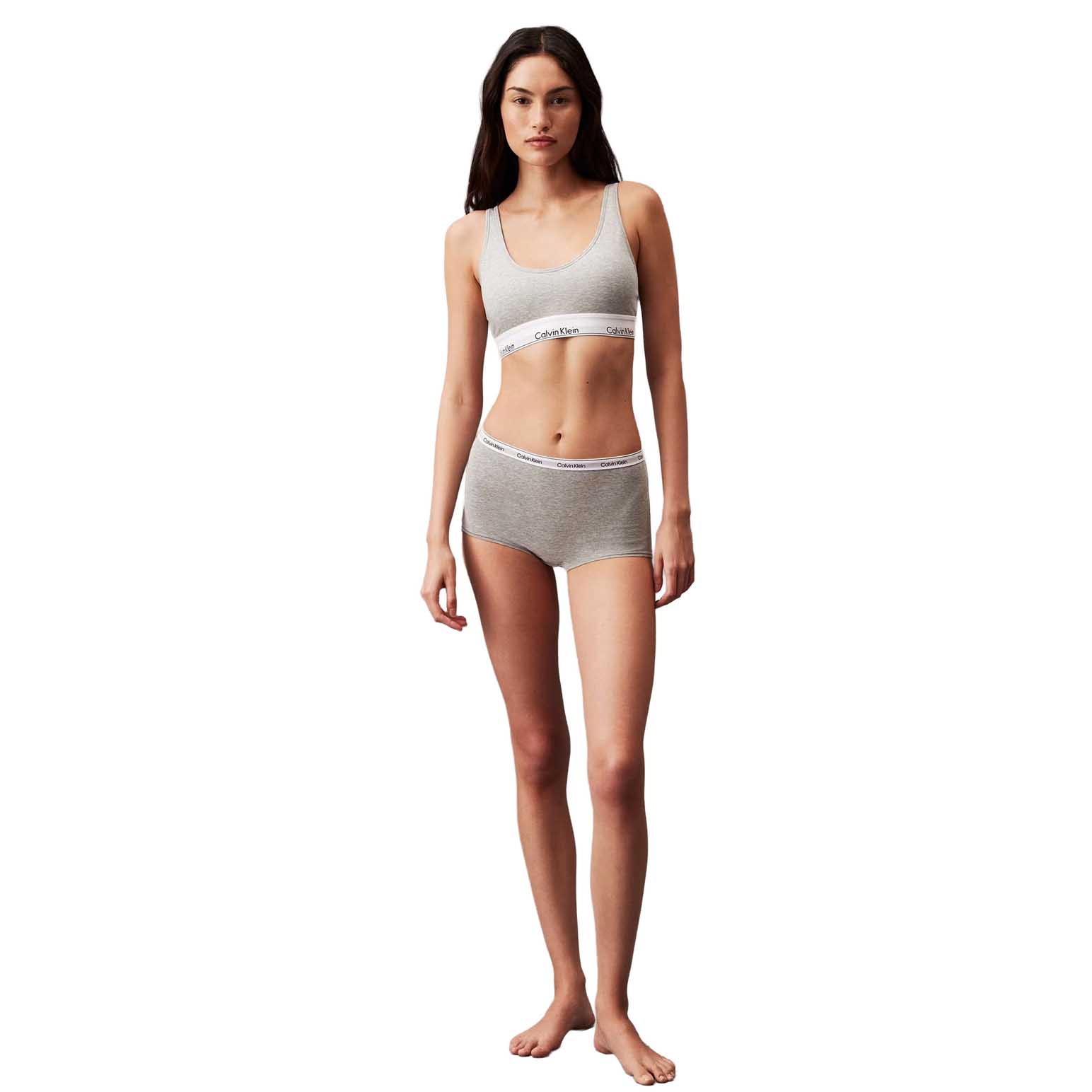 Calvin Klein Modern Logo Boyshort Mid Rise